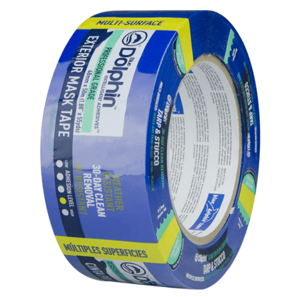 RD00919 Blue Dolphin Blue Dolphin Tarp & Stucco Exterior Tape 48mm X 50m Exterior Tape