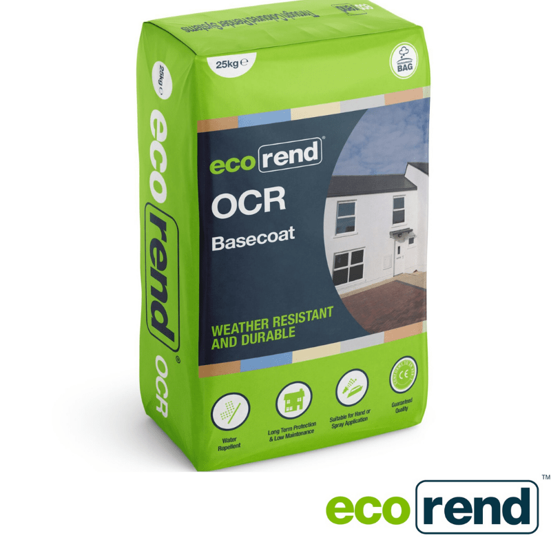 RD00900 EcoRend Ecorend OCR One Coat Base Enhanced 25kg 25kg - Price Per Bag / 3-5 Days EcoRend Basecoats