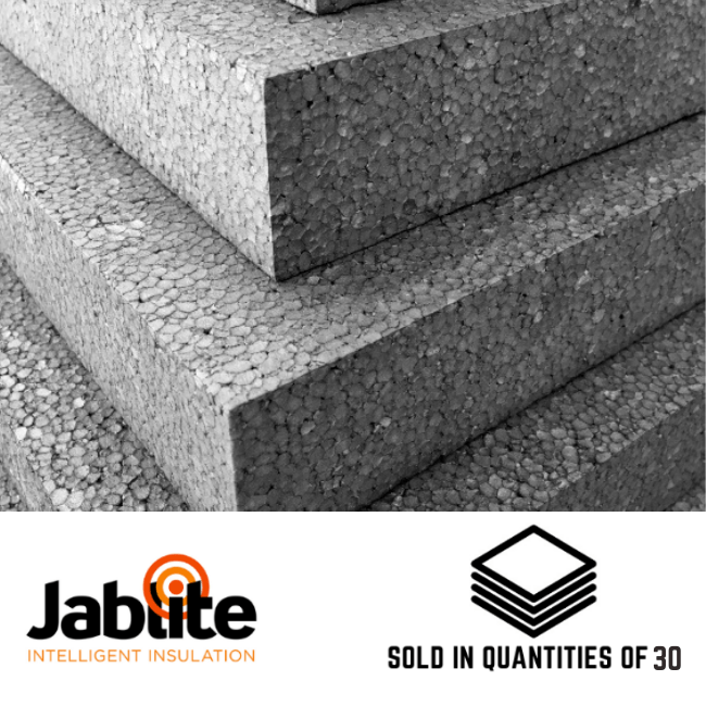 Jablite HP+ External Wall Insulation Board 1200 x 600 x 20mm - RendersDirect