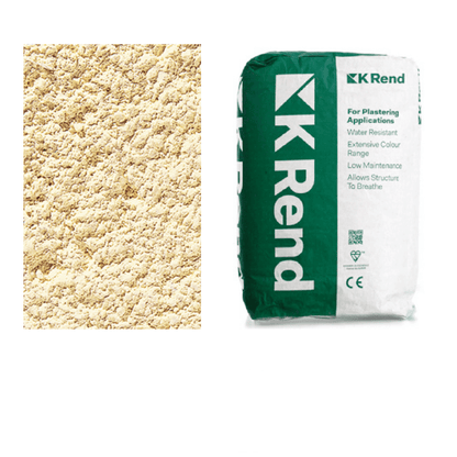 RD00743 K-Rend K-Rend K1 Spray 25kg Cream 25kg - Price Per Bag / 3 Weeks K-Rend Spray Render