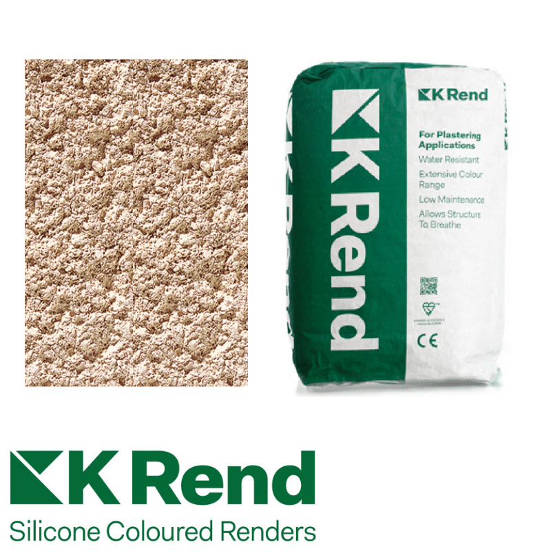 RD00744 K-Rend K-Rend K1 Spray 25kg Fintry Stone 25kg - Price Per Bag / 3 Weeks K-Rend Spray Render