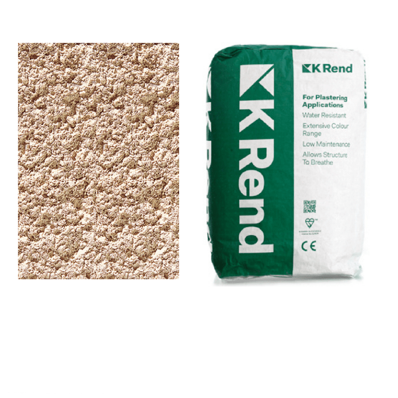 RD00744 K-Rend K-Rend K1 Spray 25kg Fintry Stone 25kg - Price Per Bag / 3 Weeks K-Rend Spray Render