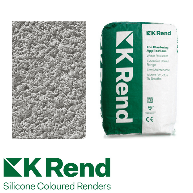 RD00749 K-Rend K-Rend K1 Spray 25kg Pewter Grey 25kg - Price Per Bag / 3 Weeks K-Rend Spray Render