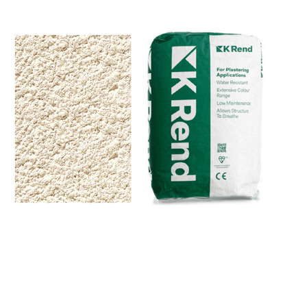 RD00738 K-Rend K-Rend K1 Spray 25kg Polar White 25kg - Price Per Bag / 3 Weeks K-Rend Spray Render