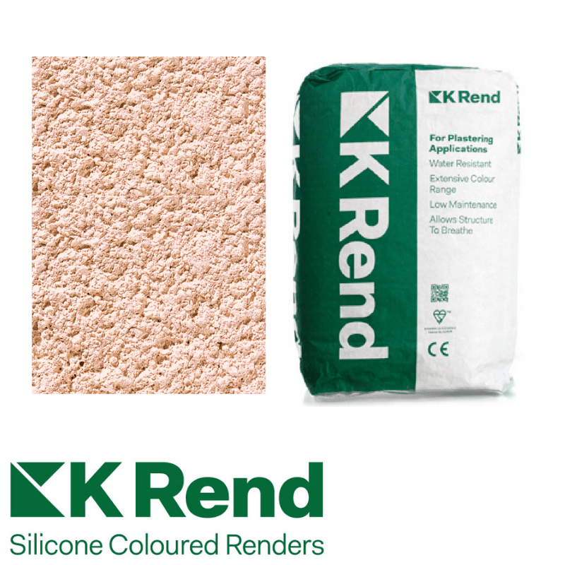 RD00751 K-Rend K-Rend K1 Spray 25kg Salmon Pink 25kg - Price Per Bag / 3 Weeks K-Rend Silicone Render