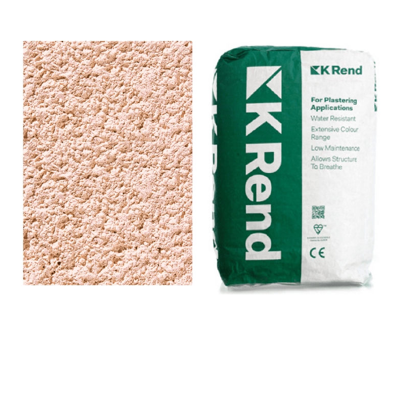 RD00751 K-Rend K-Rend K1 Spray 25kg Salmon Pink 25kg - Price Per Bag / 3 Weeks K-Rend Silicone Render