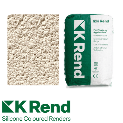 RD00753 K-Rend K-Rend K1 Spray 25kg Sterling White 25kg - Price Per Bag / 3 Weeks K-Rend Spray Render