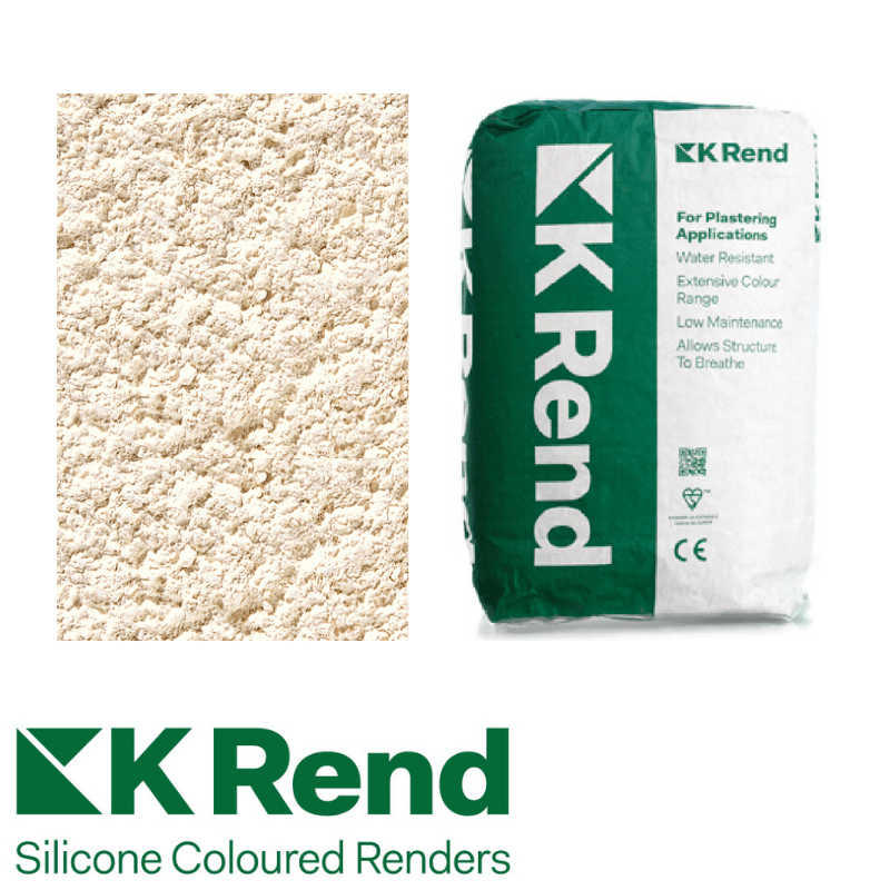 RD00719 K-Rend K-Rend Silicone K1 25kg Ivory 25kg - Price Per Bag / 3 Weeks K-Rend Silicone Render
