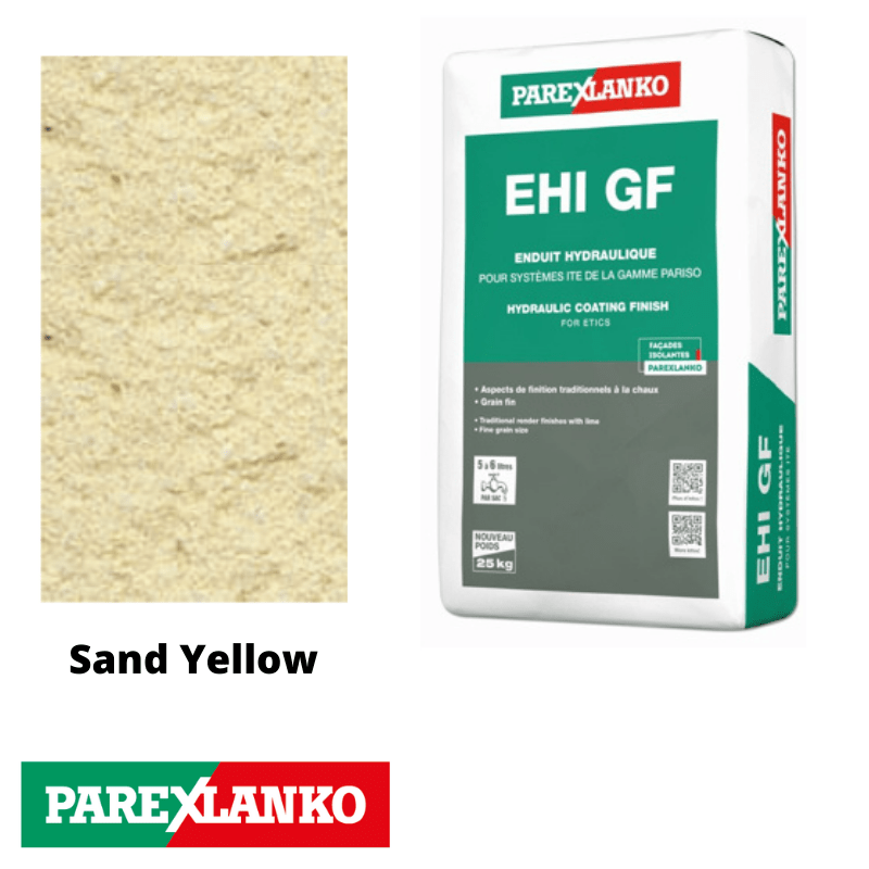 RD00208 Parex Parex EHI GF 25kg J40 Sand Yellow Pallet 48 x Bags / 10-15 Working Days Parex EHI GF