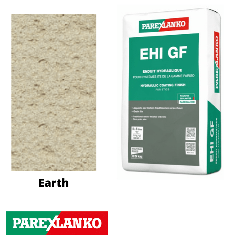 RD00214 Parex Parex EHI GF 25kg T60 Earth Pallet 48 x Bags / 10-15 Working Days Parex EHI GF