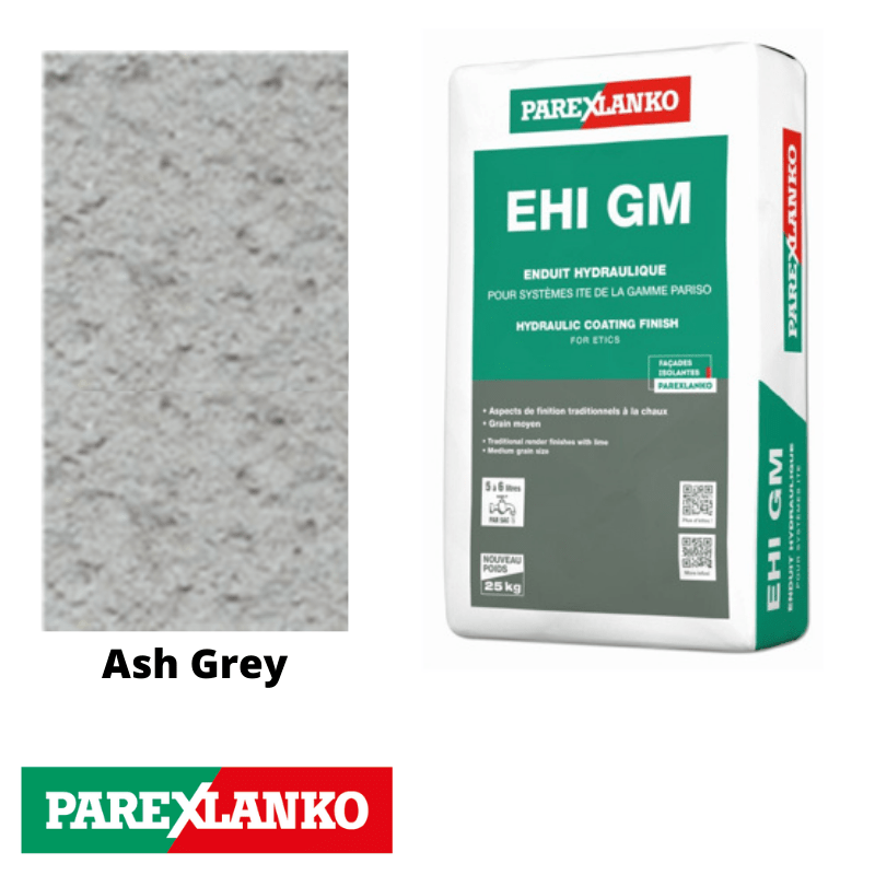 Parex EHI GM 25kg G50 Ash Grey - RendersDirect