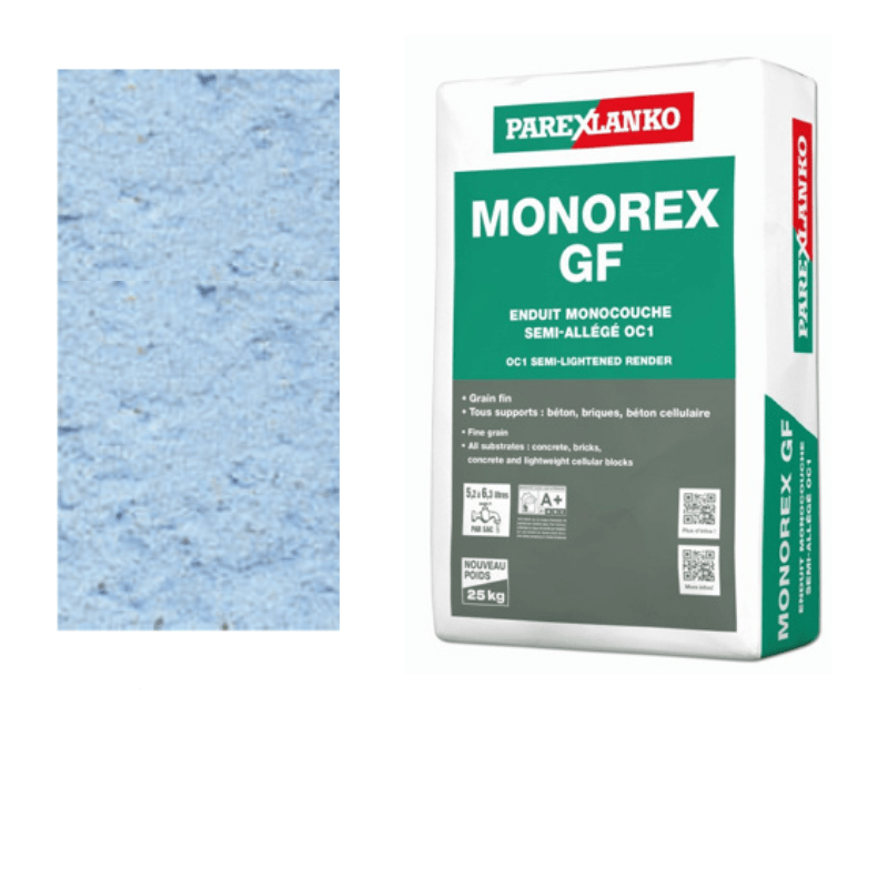 Parex Monorex GF 25kg Fine Grain B20 Sky Blue - RendersDirect