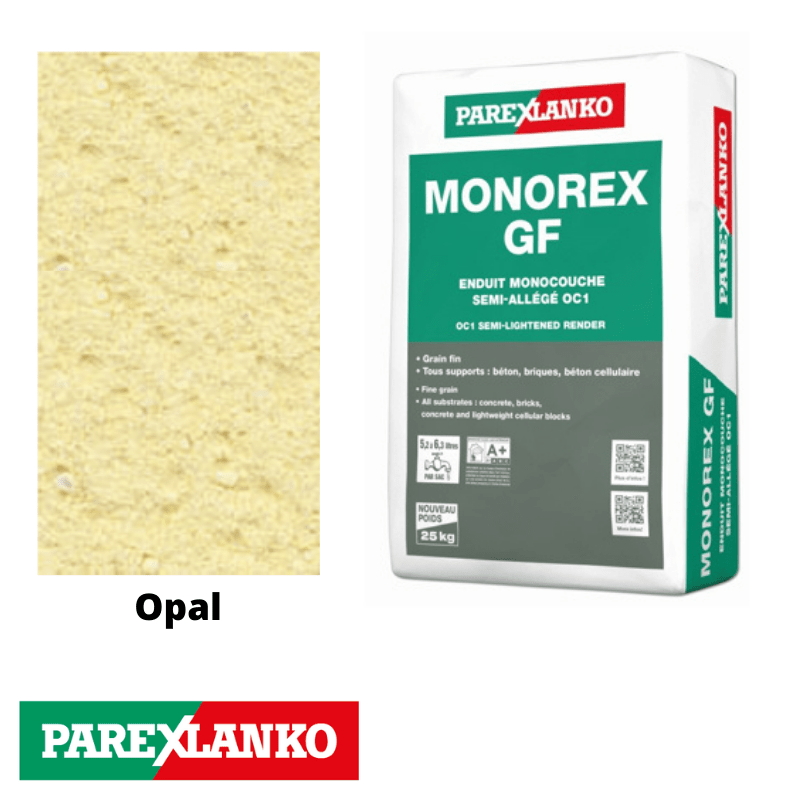 Parex Monorex GF 25kg Fine Grain J30 Opal - RendersDirect