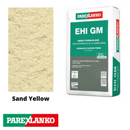 Parex Monorex GF 25kg Fine Grain J40 Sand Yellow - RendersDirect