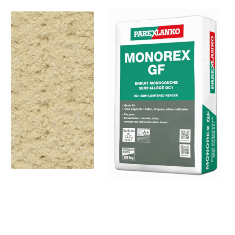 Parex Monorex GF 25kg Fine Grain T80 Beige - RendersDirect