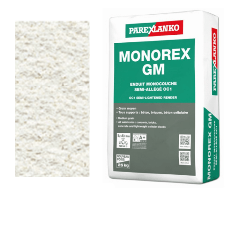 Parex Monorex GM 25kg G20 Off White - RendersDirect
