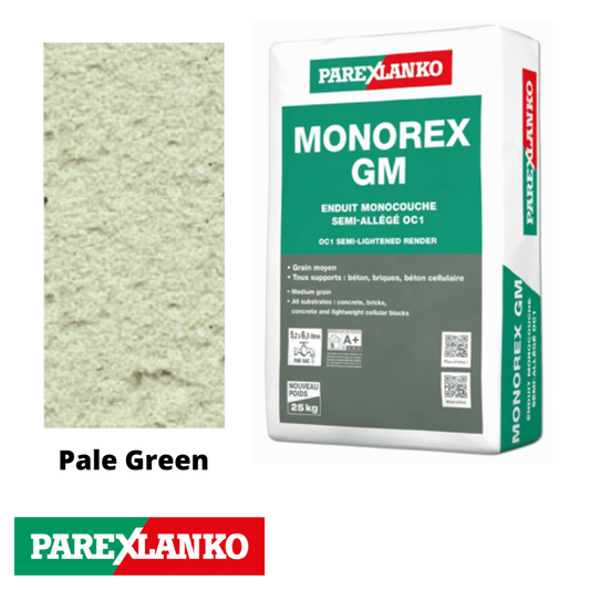 Parex Monorex GM 25kg V30 Pale Green - RendersDirect