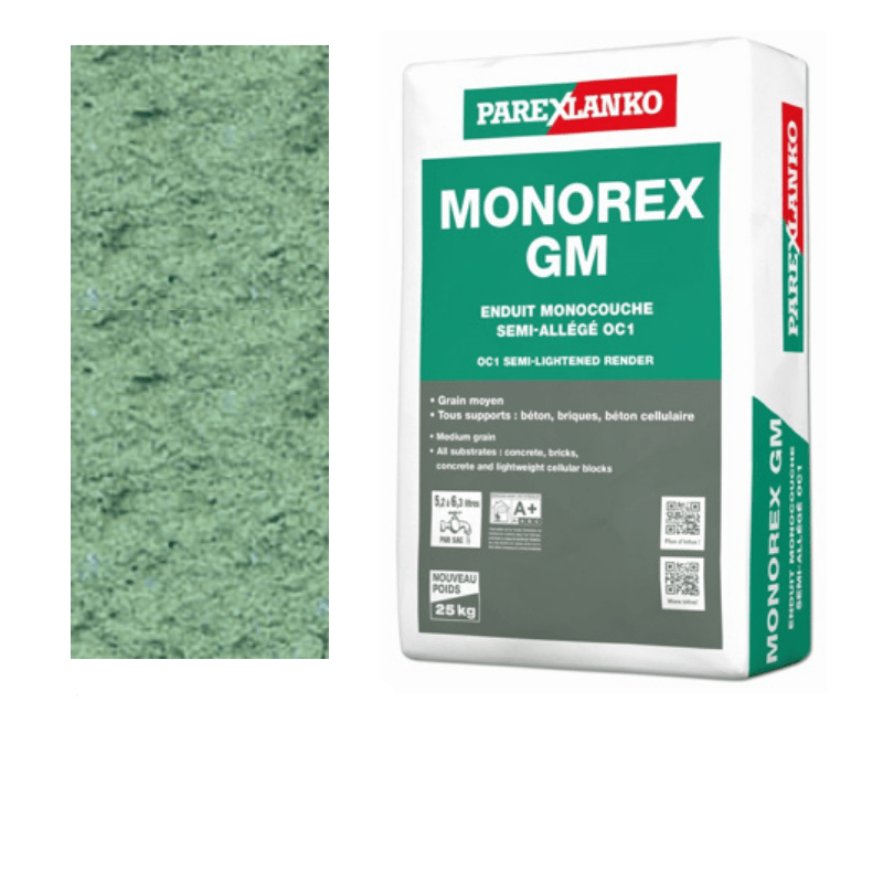 Parex Monorex GM 25kg V40 Emerald Green - RendersDirect