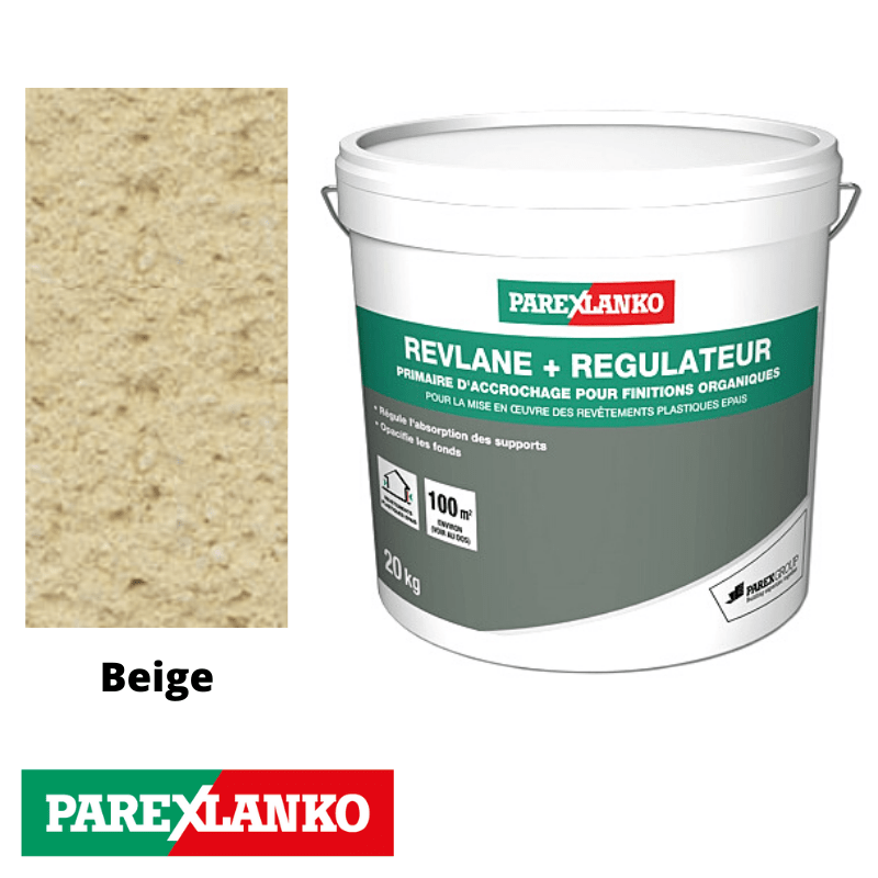 RD00333 Parex Parex Revlane + Regulateur Primer 20kg PT80 Beige 25kg - Price Per Tub / 5-8 Working Days Parex Thin Coat Render