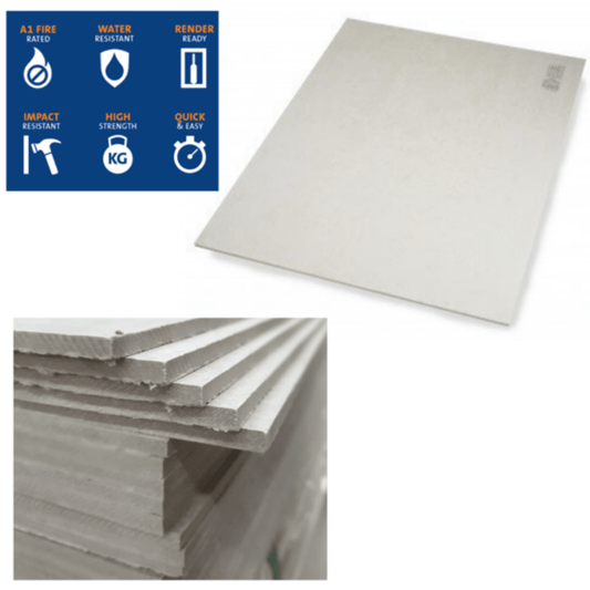STS Cement Construction Board 2400 x 1200mm - Builders Merchant Direct
