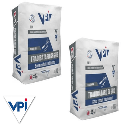 VPI Basecoat - VPI Tradibatard One Coat Render 25kg - Builders Merchant Direct