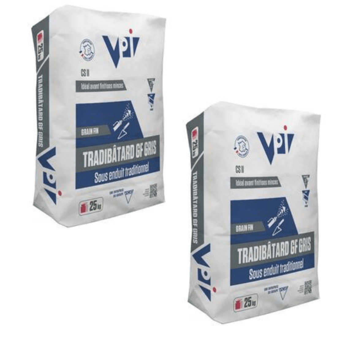 VPI Basecoat - VPI Tradibatard One Coat Render 25kg - Builders Merchant Direct