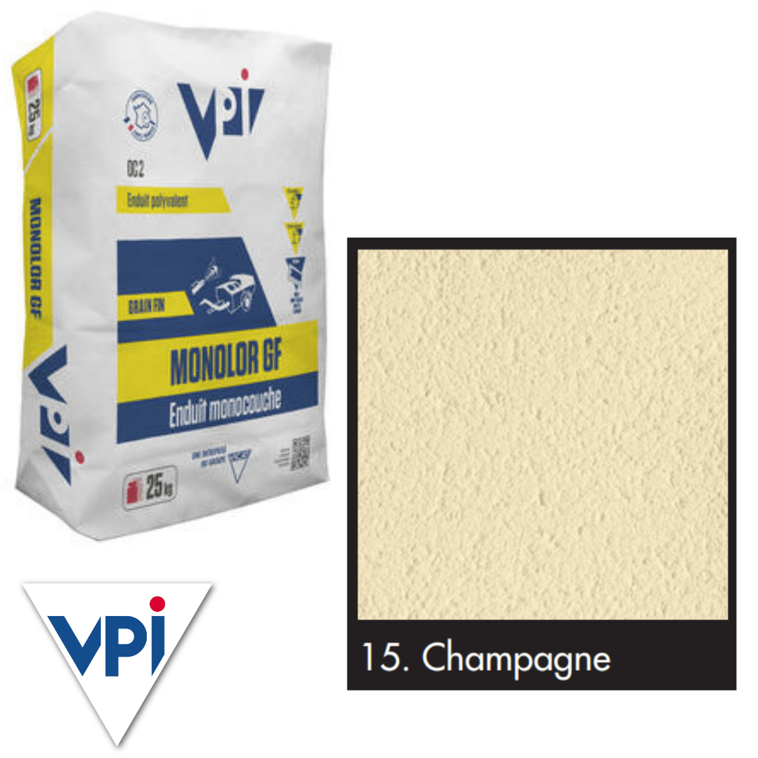 VPI Monocal GM15 Champagne 25kg - Builders Merchant Direct