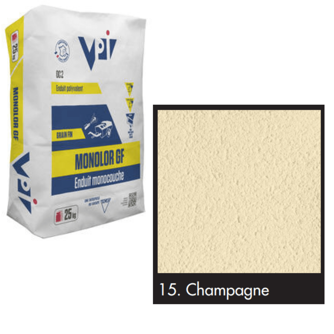 VPI Monocal GM15 Champagne 25kg - Builders Merchant Direct