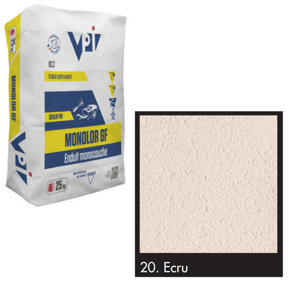 VPI Monocal GM20 Ecru 25kg - Builders Merchant Direct