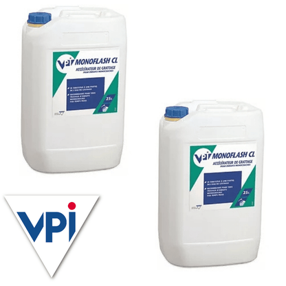 RD00860 VPI VPI MonoFlash CL Accelerator 25ltr 25ltr - Price Per Tub / 3-5 Working Days VPI MonoFlash CL Accelerator 25ltr