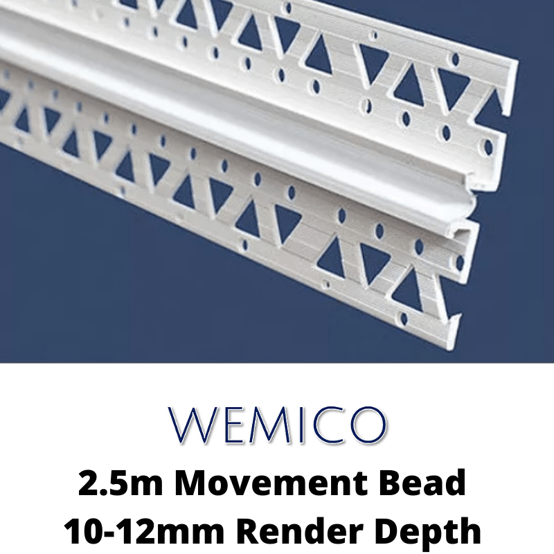 RD00795 Wemico Wemico M10 Movement Bead 2.5m - White 2.5m - Each Movement Bead